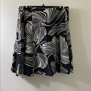 New York & Company Midi Printed Skirt